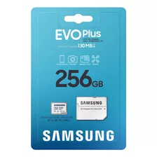 Tarjeta De Memoria Micro Sdxc Samsung Evo Plus 130 Mb/s