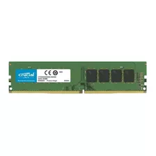 Memória Ram Color Verde 8gb 1 Crucial Ct8g4dfra266