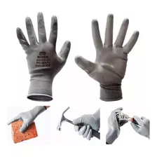 Guantes De Trabajo Pu Alta Calidad Certificado Pack 12 Unid