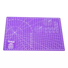 Tabla Plancha De Corte A4 Pvc 30x22cm Color Violeta