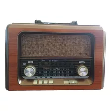 Radio Am/fm Bluetooth Multibandas Usb Vintage Recargable 5.0