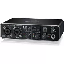 Placa De Audio Behringer Umc202hd Uphoria Interfaz 2x2 Usb