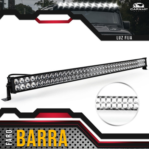 1 Barra 100 Led Faro Jeep Pickup 52 Pulgadas Foto 7