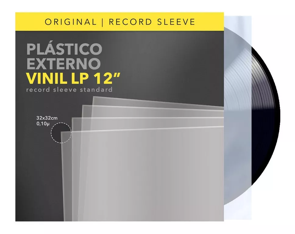 Plastico Vinil Lp 50 - 25 Externos 0,10 + 25 Internos
