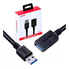 Cabo Extensor Usb 3.0 Logitech Ps Xbox 5gbps Pcyes 2 Metros