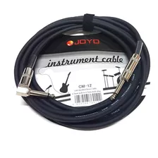 Cable De Guitarra / Instrumento Joyo Cm-12 Rec/ang 4,5 Mts 