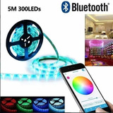 Cinta Tira Rollo Led Rgb 5050 Bluetooth Wifi Multicolor (5m)