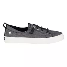 Tenis Sperry Crest Vibe Crepe Chmbr Negro Mujer Sts81471
