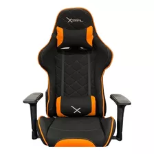 Silla Gamer Xzeal Xz25 Naranja Xzsxz25o