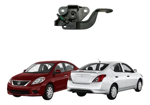 Alavanca Puxador Tampa Porta Mala Nissan Versa 2014 2019
