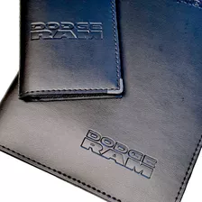 Dodge Ram Porta Manual Prop. E Documento Couro Eco. H7