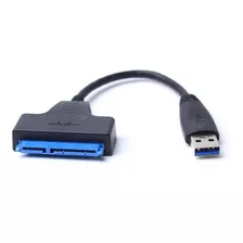 Cabo Conversor Adaptador Usb 3.0 P/ Ssd E Hd Sata 2.5 Pol.