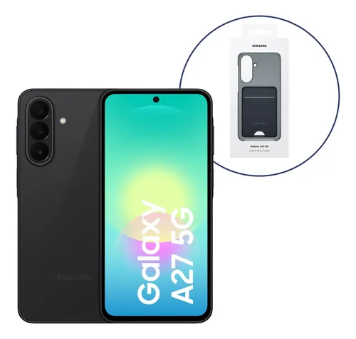 Samsung Galaxy A27 5G 256Gb Awesome Black + Carcasa De Re...