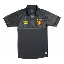 Camisa Umbro Goleiro Sport Recife Preta Of 2023 Atleta M 1