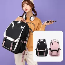 Mochila Escolar Para Estudiantes, Mochila Estilo Coreano Par