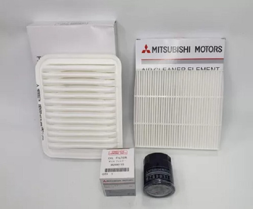 Kit Filtros Originales Mitsubishi Lancer Rt 1.6 2012/2018 Foto 2