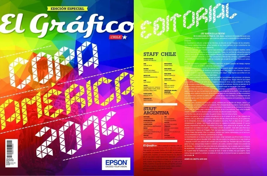 Copa América - Revista El Gráfico Edición Copa América 2015