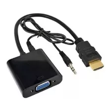 Adaptador Hdmi A Vga (salida De Audio Stereo) Pantalla Vga 