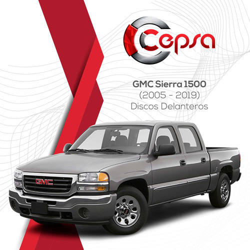 Discos Hiper. Del. Gmc Sierra 1500 Slt 2015 Foto 6