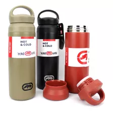 Termo De Acero Inoxidable Con Asa 500 Ml Ecko Unltd. Ek270