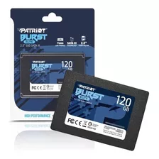 Ssd 120gb Patriot Burst Elite 2,5 Sata 3