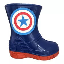 Bota De Lluvia De Plástico Capitán América Asgard