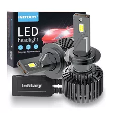 2x Bombillos Led Infitary H7 52000 Lumenes Alta Potencia 