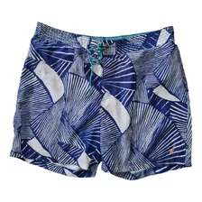 Bermuda Nautica Talla 36 Azul Bañera