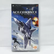 Ace Combat X Skies Of Deception Psp Completo Con Manual