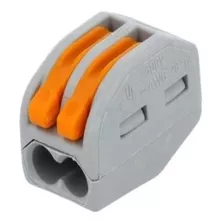 Conector Rápido Tipo Wago 2 Entrada (paquete 50 Unidades)