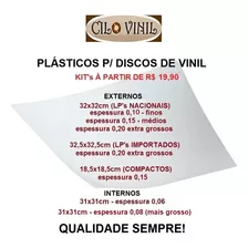 Plásticos Lp Discos Vinil Monte Seu Kit À Partir De R$ 19,90