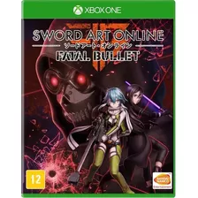 Jogo Sword Art Online Fatal Bullet Xbox One - Físico Lacrado