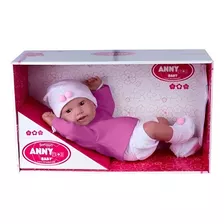 Boneca Bebê Reborn Anny Doll Menina Shorts E Blusa Cotiplas 