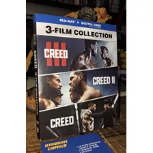 Blu Ray. Creed. 3 Film Collection.