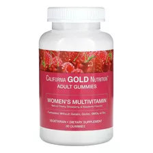 California Gold | Mujer Womens Multivitamin | 90 Gummies