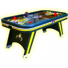 Mesa Hockey Multi Black Yellow Profes. Con Marcador Digital