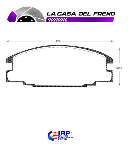 Pastilla Freno Del Isuzu Faster Rodeo 2.8 1989 (-tfr55) Foto 4