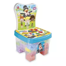 Cadeirinha Brinquedo Infantil Educadeira Blocos Mundo Bita