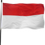 Primera imagen para búsqueda de bandera de indonesia
