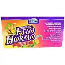 Fito Hormo Herbal Para El Y Ella Vit E Ypenza 60 Cap Sabor Sin Sabor