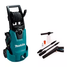 Lavadora De Alta Pressao 1820 Libras Makita Hw1300 220v Cor Azul