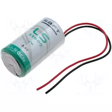 Saft Ls33600 Ls33600fl 3,6v Lithium D Fios Terminais