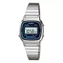 Relógio Casio Feminino Vintage Prata Tamanho Mini Original