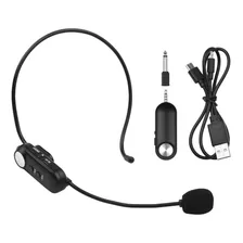 Andoer Headset Microfone Sem Fio Multiusos Uhf Wireless