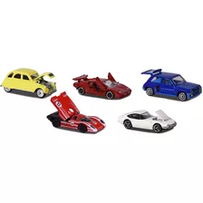 Pack 5 Miniaturas - 1:64 - Vintage Cars - Majorette