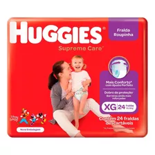 Fralda Roupinha Supreme Care Huggies Tamanho Xg