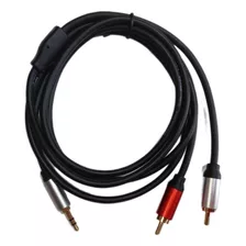 Cable Audio Y Video 2x1 3.5 Mm Longitud 1.5 Mtrs