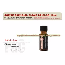 Aceites De Melaleuca 100% Puros, Aceite Clavo De Olor, 15ml 