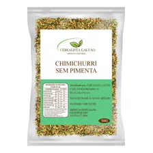 Tempero Chimichurri Sem Pimenta 500g Alta Qualidade Premium