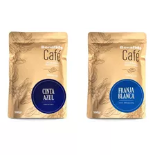 Combo Cafe Bonafide Franja Blanca 1/2kg + Cinta Azul 1/2kg